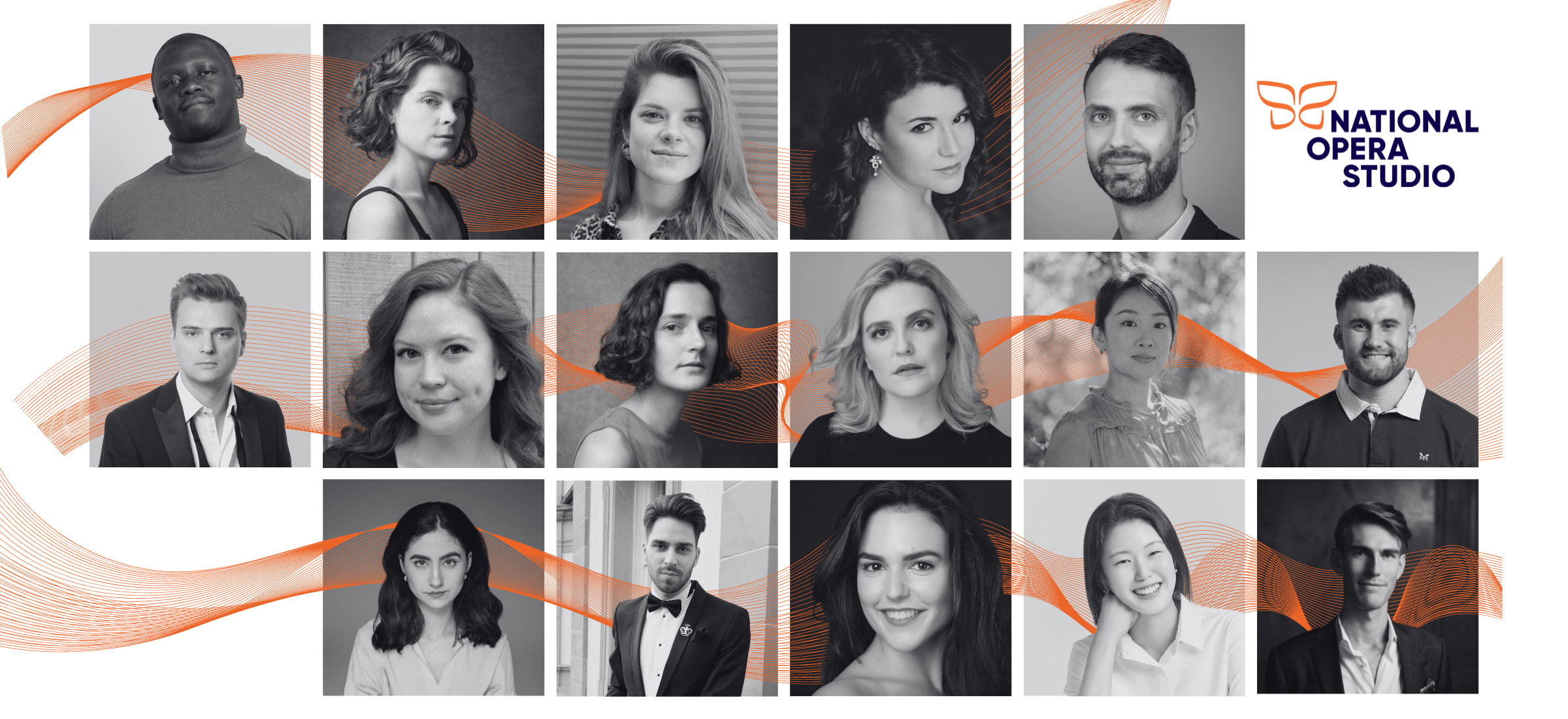 Collage of the announcement for the Young Artists 23/24